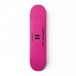 Pause for Thought Geek Sense of Humor IT Worker skateboards