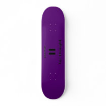 Pause for Thought Geek Sense of Humor IT Worker Skate Boards