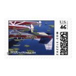 Pause to reflect. postage stamp