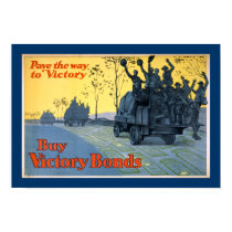 Pave The Way To Victory (border) posters