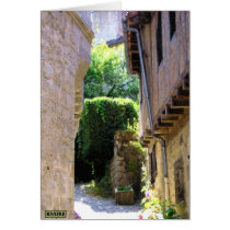 Paved Street, France cards