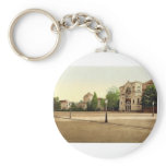 Pavilion at Vierortsbad, Karlsruhe, Baden, Germany Key Chain