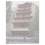 Pavilion housing the Great Buddha, Mogao Caves, Ch Letterhead
