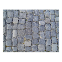Paving Stones Texture Post Card