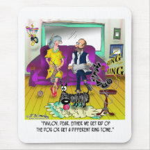 Pavlov's Ring Tone Mousepad