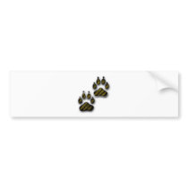 Paw Bumper Sticker