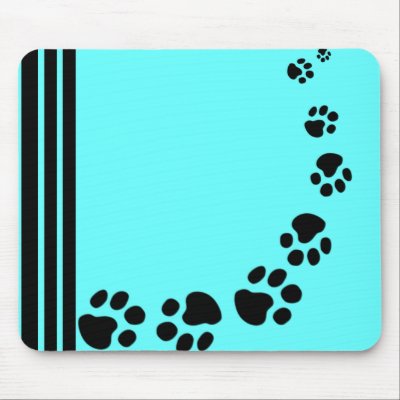PAW PADSII MOUSE MAT by shirlaysweet