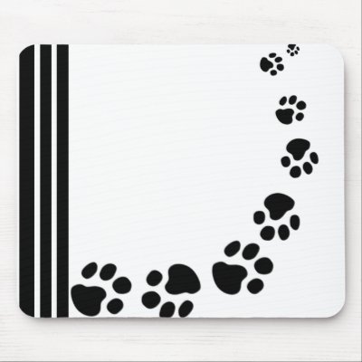 PAW PADSII MOUSE PAD by shirlaysweet