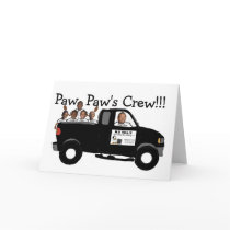 Paw Paws Crew cards by 7x4design Paw Paws Crew cards