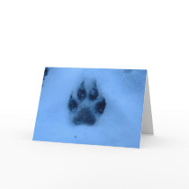 Paw Print cards