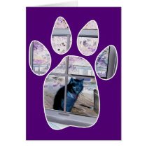 Paw Print Cards