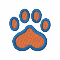 Paw Print embroidered shirts by ZazzleEmbroidery Paw Print embroidered shirts