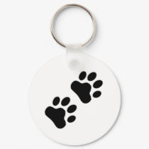Paw Print keychains by rogerme Paw Print keychains
