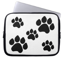 Paw Print Laptop Sleeve