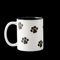 Paw Print Mug