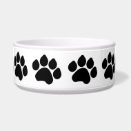 Paw Print Pet Bowl petbowl