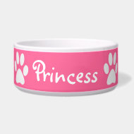 Paw Print petbowl