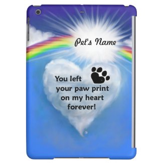 Paw Print Poem iPad Air Case