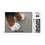 paw print postage