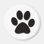 Paw print products fridge magnets