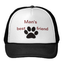 Paw print products mesh hats