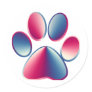 Paw Print Stickers