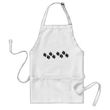 Paw Prints Apron