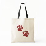 Paw Prints Tote Bags