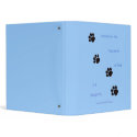 Paw Prints binders by pipedreams Paw Prints binders