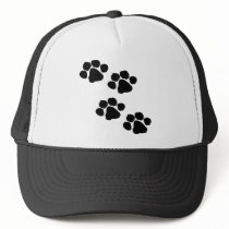 Paw Prints Mesh Hat