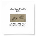 Paw Prints in the Sand by libertydogtraining Paw Prints in the Sand