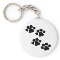 Paw Prints Key Chains
