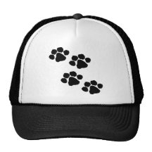 Paw Prints Mesh Hat