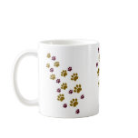 Paw Prints Coffee Mugs