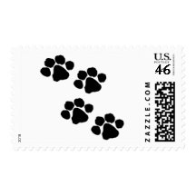 Paw Prints Postage