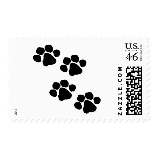 Paw Prints Postage