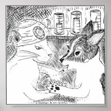 Paw Reading Poster