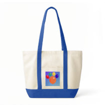 Paw-shaped balloon bouquet impulse tote bag bags