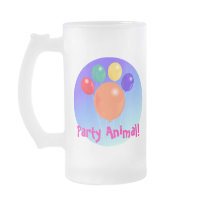 Paw-shaped balloon bouquet_Party Animal mug mugs