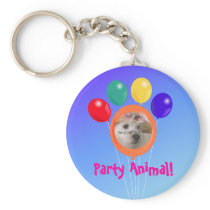 Paw-shaped balloon bouquet_Party Animal template keychains