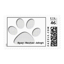 paw, Spay-Neuter-Adopt Stamps
