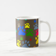 Paw Wallpaper Mugs