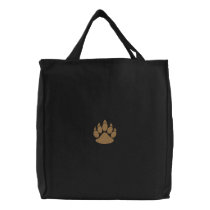 Paw with outline bag