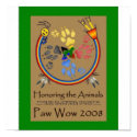 Paw Wow Poster posters