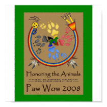 Paw Wow Poster posters by ApacheDelRio Paw Wow Poster posters