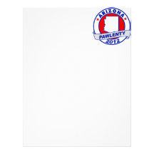 Pawlenty - arizona personalized letterhead
