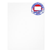 Pawlenty - pennsylvania personalized letterhead