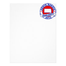 Pawlenty - south dakota customized letterhead