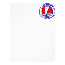 Pawlenty - vermont letterhead design