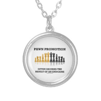 Pawn Promotion Often Decides The Result Of Endgame Custom Necklace